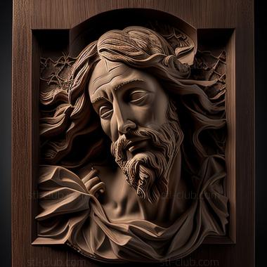 3D model st jesus (STL)